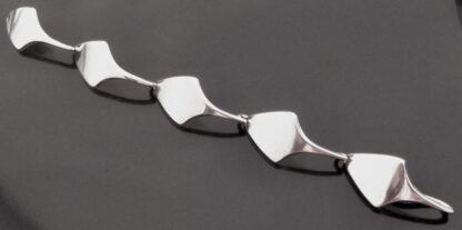 Bent Knudsen, silver bracelet, No. 16, Denmark, 1970 London import marks (Ref S+690) SOLD