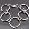 Jane Watling of Lacock, silver 'Fused' bracelet, London 2002 (Ref S+717) SOLD