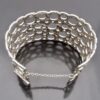 Liisa Vitali for Nestor Westerback, 830 standard silver 'Pitsi' bangle, Finland 1973 (Ref S+716HH) - Image 4