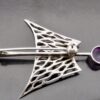 Anonymous, amethyst brooch, 1970s (Ref S+714) SOLD - Image 4
