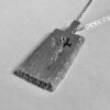 Anonymous, brutalist silver pendant, in the style of Sten and Laine of Finland (Ref S+728) SOLD - Image 2
