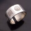 ART (maker unknown), silver ring, Sheffield 1969 (Ref S+738) SOLD