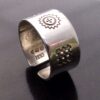 ART (maker unknown), silver ring, Sheffield 1969 (Ref S+738) SOLD - Image 3