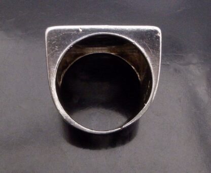 John David Harty, silver cast 'Maze' ring, London 1969 (Ref S+755HH) - Image 7