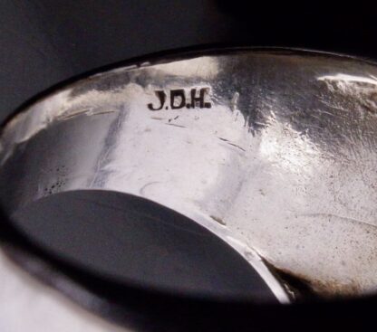 John David Harty, silver cast 'Maze' ring, London 1969 (Ref S+755HH) - Image 10