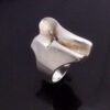 Björn Weckström for Lapponia, silver 'Zodiac' ring, Finland, 1987 (Ref S+745) - Image 2