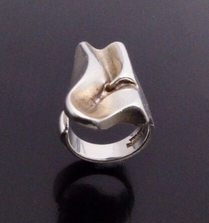 Björn Weckström for Lapponia, silver 'Zodiac' ring, Finland, 1987 (Ref S+745) - Image 4