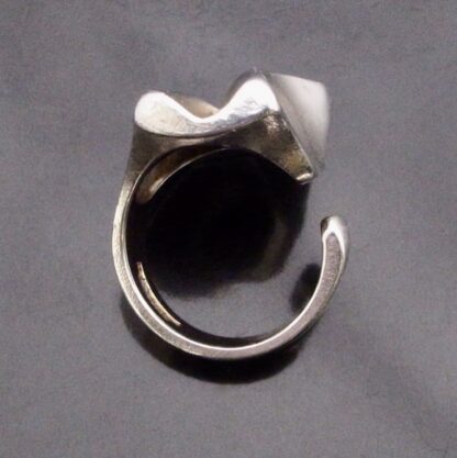 Björn Weckström for Lapponia, silver 'Zodiac' ring, Finland, 1987 (Ref S+745) - Image 7