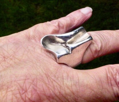 Björn Weckström for Lapponia, silver 'Zodiac' ring, Finland, 1987 (Ref S+745) - Image 9