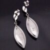 Nicole Barr, opal set silver and enamel pair of silver drop earrings, America, circa 2017 (Ref S+762) SOLD - Image 4