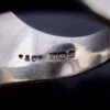 Sydney & Co, rose quartz set silver ring, Birmingham 1976 (Ref S+723) SOLD - Image 8