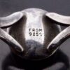 Niels Erik From, Baltic amber set silver ring, Denmark, circa 1970 (Ref S+737) SOLD - Image 4
