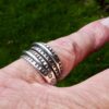 David-Andersen, silver 'Saga' ring, Norway, circa 1965 (Ref S+731) SOLD - Image 6