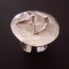 Björn Weckström for Lapponia, silver 'Dance in the Galaxy' ring, Finland, 1974 (Ref S+741) SOLD