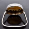 Jacob, scenic agate panel set silver bangle, France, circa 1970 (Ref S+791) SOLD - Image 4