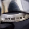 VKT (possibly Voitto Kalevi Tahvanainen) for Kalevala Koru, amethyst drusy set silver ring, Finland 1971 (Ref S+793) SOLD - Image 6