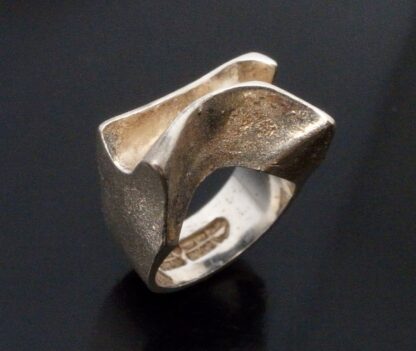 Björn Weckström for Lapponia, silver 'Sirene' ring, Finland, 1970 (Ref S+798) SOLD