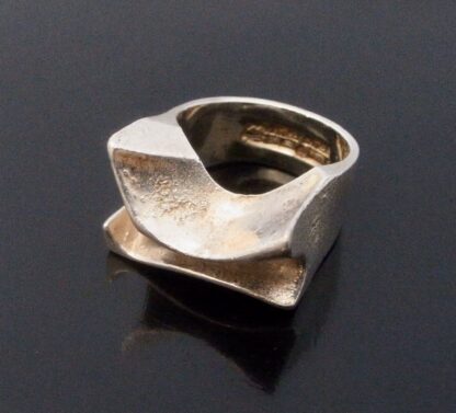 Björn Weckström for Lapponia, silver 'Sirene' ring, Finland, 1970 (Ref S+798) SOLD - Image 5