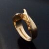 Bjorn Weckström, for Lapponia, 14 carat gold 'Pisa' ring, Finland, 1981 (Ref S+799) SOLD - Image 3
