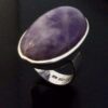 ROM for Kalevala Koru, amethyst set silver ring, Finland 1961 (Ref S+795) SOLD - Image 3