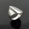 JD? (maker unknown), Scandinavian style silver ring, Edinburgh 1997 (Ref S+803) SOLD