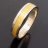 David-Andersen, silver and yellow enamel ring, Norway, circa 1978 (Ref S+826) SOLD