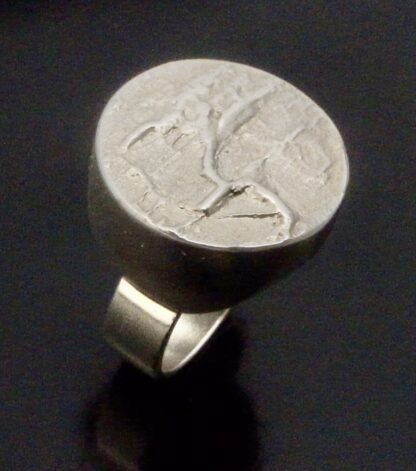 Candra Aktiebolag Atelje, cast silver ring, Sweden, 1969 (Ref S+832) SOLD - Image 3