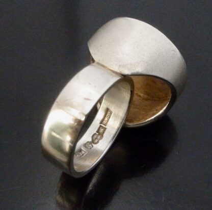 Candra Aktiebolag Atelje, cast silver ring, Sweden, 1969 (Ref S+832) SOLD - Image 4