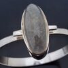 Anonymous, rutilated rock crystal set 835 standard silver bangle, German (possibly), circa 1970 (Ref S+821) SOLD - Image 7