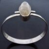 Anonymous, rutilated rock crystal set 835 standard silver bangle, German (possibly), circa 1970 (Ref S+821) SOLD - Image 6
