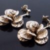 Theresia Hvorslev for Mema, pair of silver drop earrings, Sweden, circa 1978 (Ref S+814) SOLD - Image 3