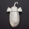 Sarah Parker-Eaton, silver 'Plankton Art' brooch, London, circa 2005 (Ref S+837) SOLD