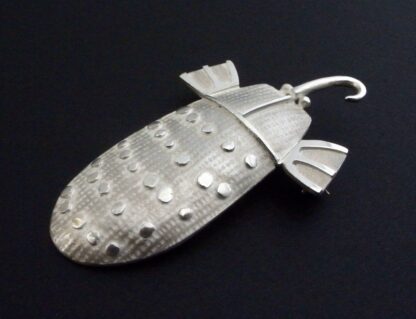 Sarah Parker-Eaton, silver 'Plankton Art' brooch, London, circa 2005 (Ref S+837) SOLD - Image 2