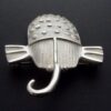 Sarah Parker-Eaton, silver 'Plankton Art' brooch, London, circa 2005 (Ref S+837) SOLD - Image 4