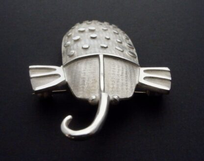 Sarah Parker-Eaton, silver 'Plankton Art' brooch, London, circa 2005 (Ref S+837) SOLD - Image 4