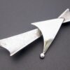 Pierre Marchand, abstract silver brooch, London 1990 (Ref S+840) - Image 2