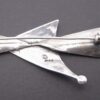 Pierre Marchand, abstract silver brooch, London 1990 (Ref S+840) - Image 4