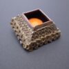 Pentti Sarpaneva, bronze and enamel brooch, Finland, circa 1960 (Ref S+839) SOLD - Image 2