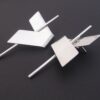 Hans Hansen, unusual pair of silver earrings, Denmark, circa 1985 (Ref S+854) SOLD - Image 3