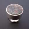 GIFA, moss agate set silver ring, Denmark, circa 1970 (Ref S+842) SOLD