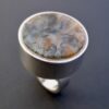 GIFA, moss agate set silver ring, Denmark, circa 1970 (Ref S+842) SOLD - Image 2
