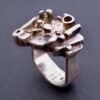 Juhls, silver 'Tundra' ring, Norway, indeterminate age, ring No. 612 (Ref S+859) SOLD - Image 3