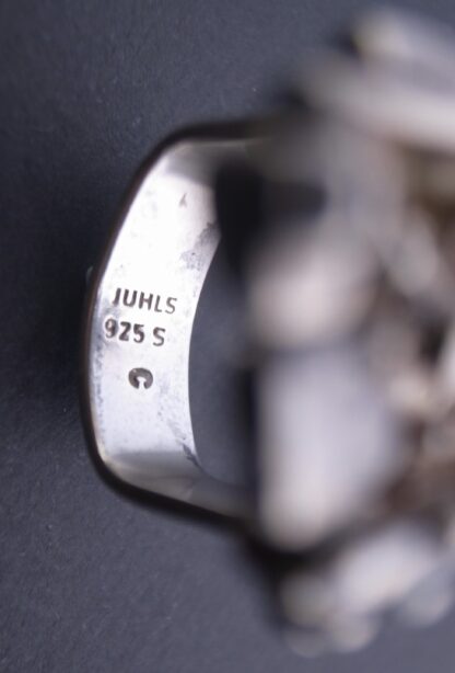 Juhls, silver 'Tundra' ring, Norway, indeterminate age, ring No. 612 (Ref S+859) SOLD - Image 6