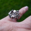 Juhls, silver 'Tundra' ring, Norway, indeterminate age, ring No. 612 (Ref S+859) SOLD - Image 7