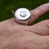 Bengt Hallberg, silver ring, Sweden, circa 1975 (Ref S+877) SOLD - Image 5