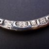 Michael Allen Bolton, garnet set gold and silver torque bangle, London 2000 (Ref S+904) SOLD - Image 9