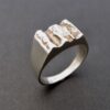 Hermann Siersbol, silver ring, Denmark, circa 1970 (Ref S+875)