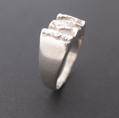 Hermann Siersbol, silver ring, Denmark, circa 1970 (Ref S+875) - Image 3