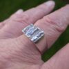Hermann Siersbol, silver ring, Denmark, circa 1970 (Ref S+875) - Image 6