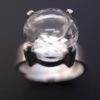 Bengt Hallberg, rock crystal set silver ring, Sweden, circa 1975 (Ref S+886) SOLD - Image 5